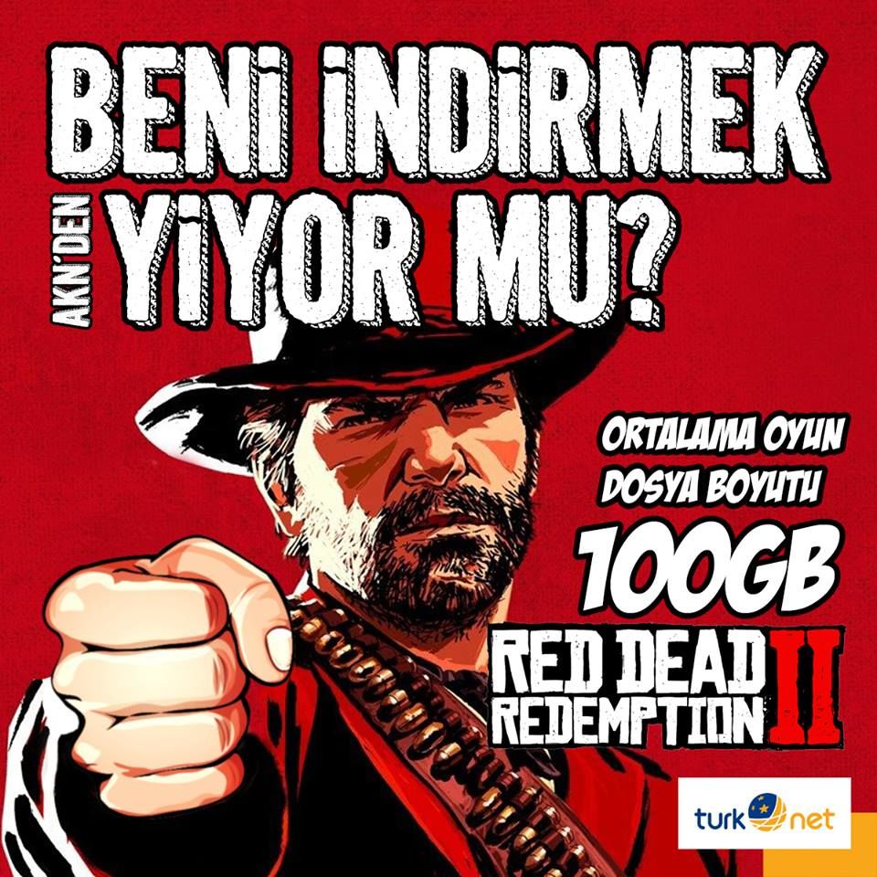 TurkNet'ten Rakiplerine, Red Dead Redemption 2 Göndermesi!