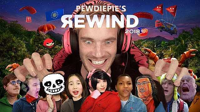 PewDiePie'nin Rewind 2018 Videosu En Çok Beğenilen Oldu
